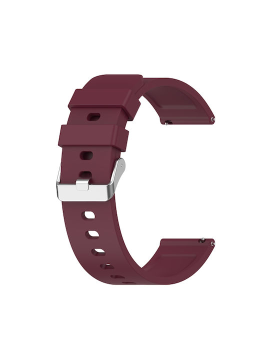 Style Strap Silicone Burgundy (Amazfit Bip 3 / Bip 3 Pro)