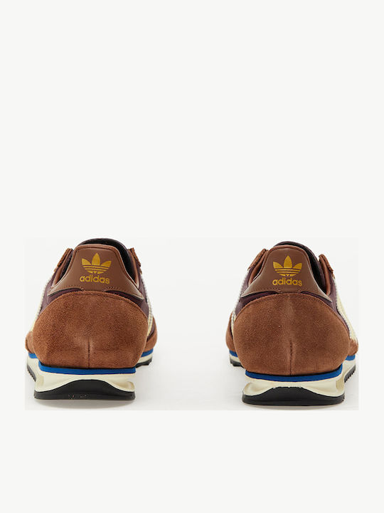 Sl 72 Og Sneakers Maroon / Almond Yellow / Preloved Brown