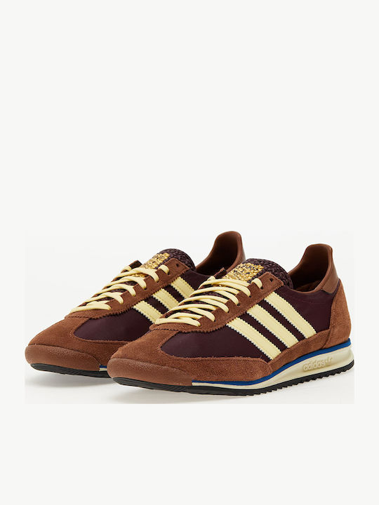Sl 72 Og Sneakers Maroon / Almond Yellow / Preloved Brown