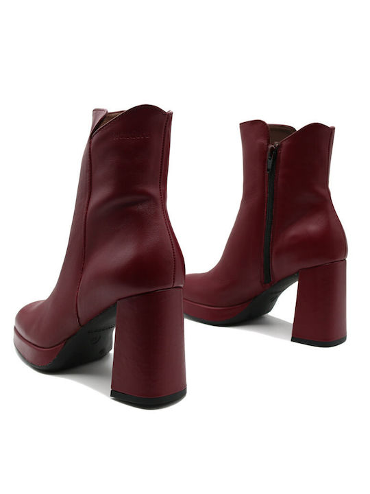 Wonders Women's Ankle Boots Burgundy