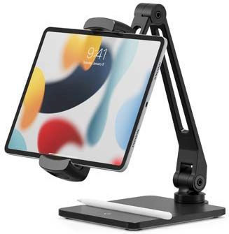 Twelve South Hover Bar 2 Tablet Stand with Extension Arm Until 15" Black