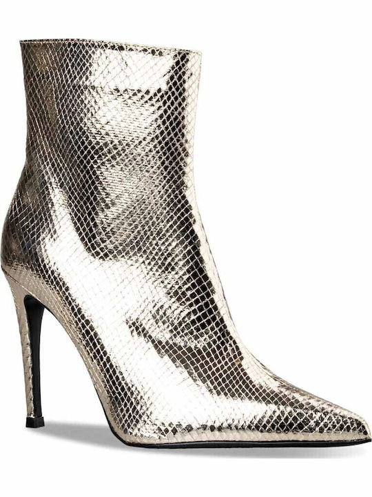 Women's Ankle Boots Gold