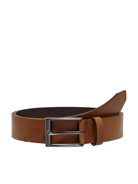 Herren Gürtel Leder Camel