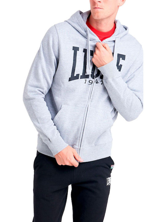 Hoodie with Grey Melange