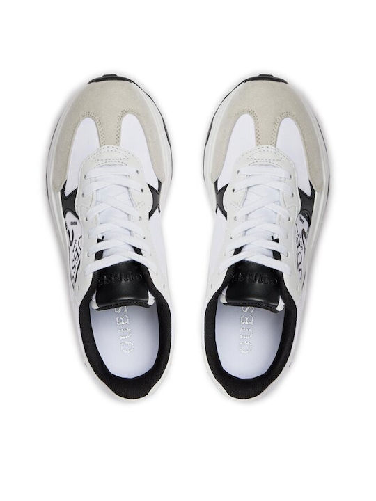 Guess Calebb4 Chunky Sneakers White