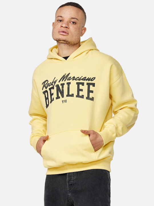 Benlee Men's Sweatshirt with Hood Yellow/Black