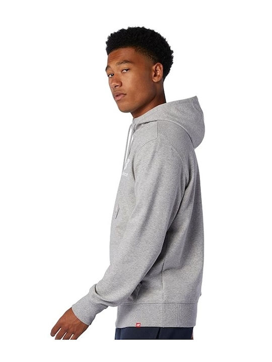 New Balance Stacked Logo Men's Sweatshirt Jacket with Hood ''''''