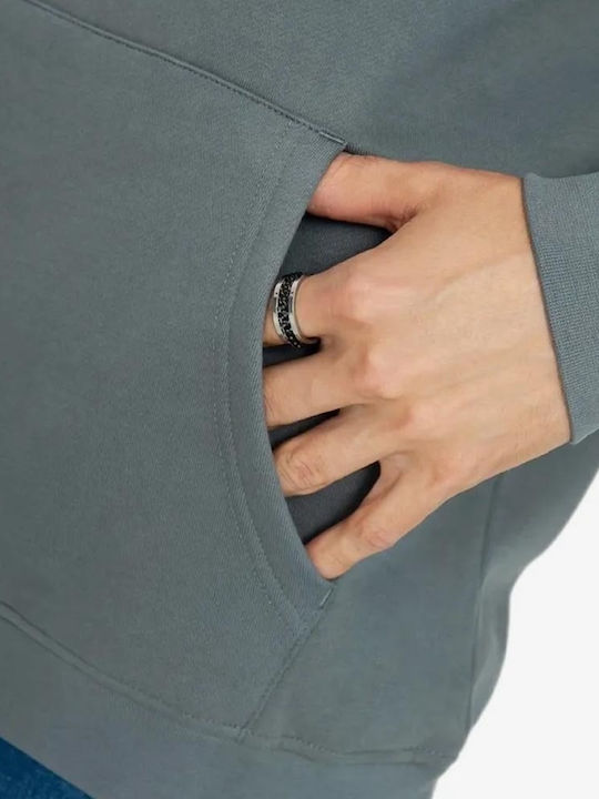 Sweatshirt with Hood Iron