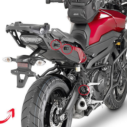 Givi Πλαϊνές Βάσεις για Yamaha MT-09