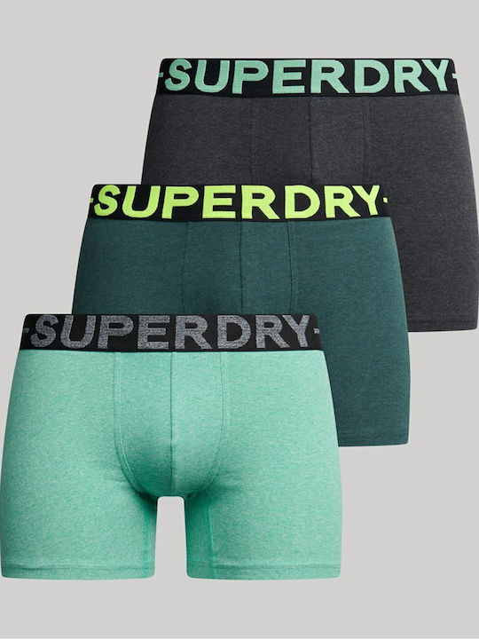 Men's Boxers Black/Green 3Pack