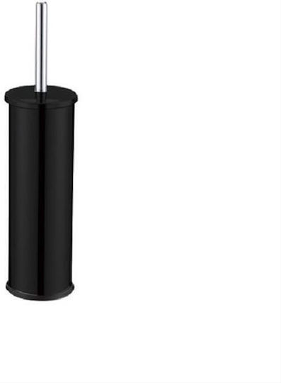 Viospiral Inox Set aus Toilettenbürste und Mülleimer für das Badezimmer Silber