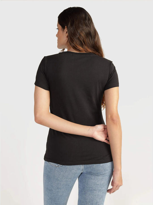 Calvin Klein Damen T-Shirt CK Black