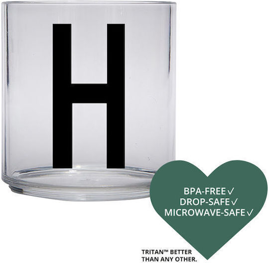Design Letters Ποτήρι Νερού Πλαστικό 220ml