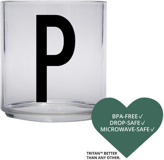 Design Letters Ποτήρι Νερού Πλαστικό 220ml