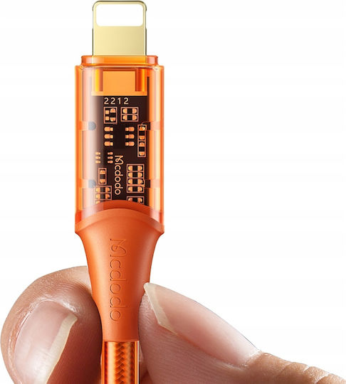Mcdodo USB-C to Lightning Cable 36W Πορτοκαλί 1m (CA-1591)