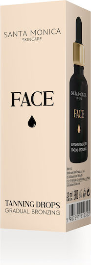 Santa Monica Self Tanning Drops Προσώπου 20ml