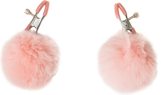 Lola Games Nipple Clamps in Pink Color