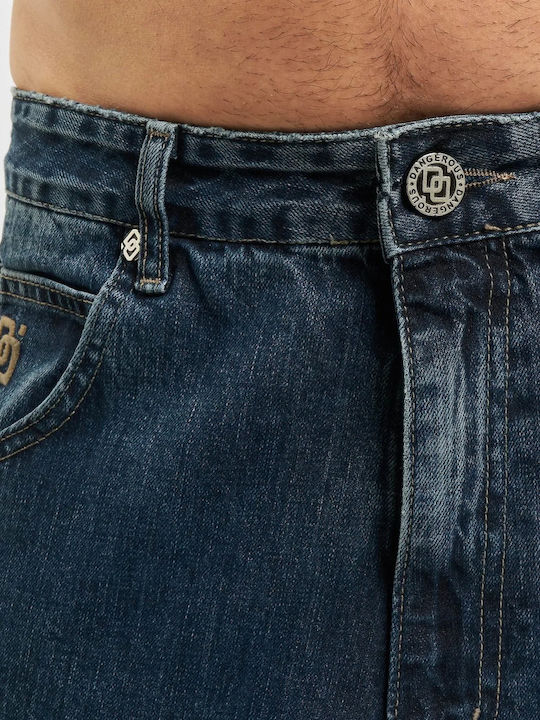 Ανδρικό Παντελόνι Τζιν Medium denimblue