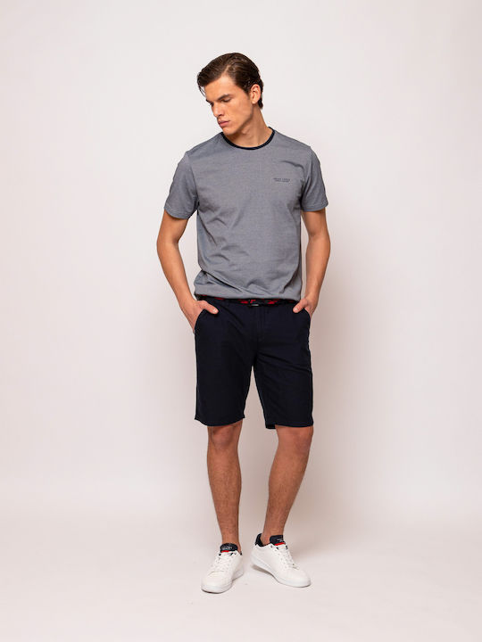 Heavy Tools Men's Shorts Chino Blue Navy