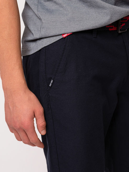 Herrenshorts Chino Blue Navy