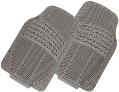 Auto Gs Front Mats Universal 2pcs from Rubber Gray