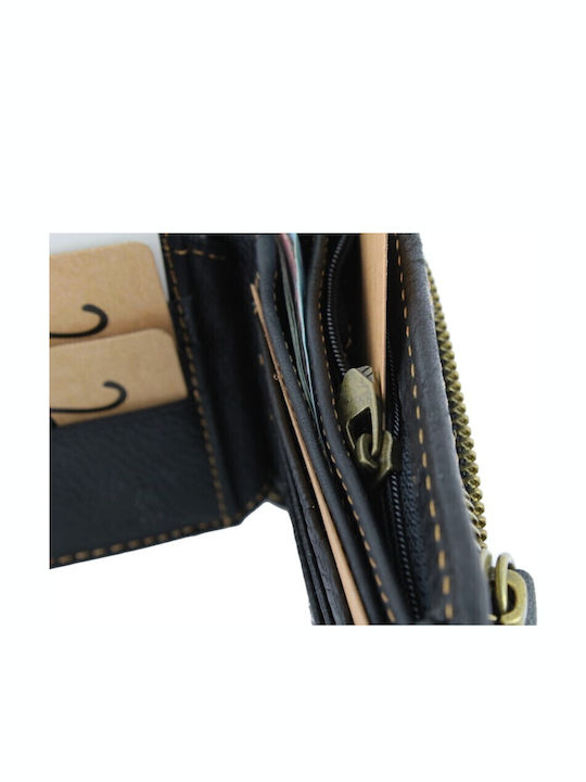 Leather Men's Wallet Classic Black