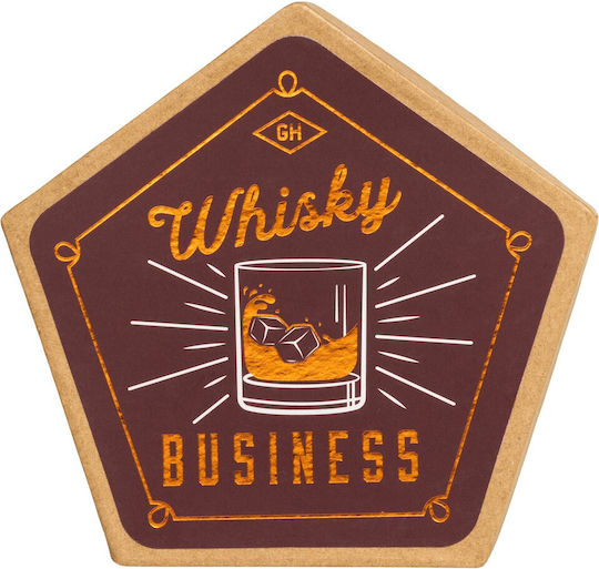 Gentlemen's Hardware Round Coaster Ceramic 4pcs