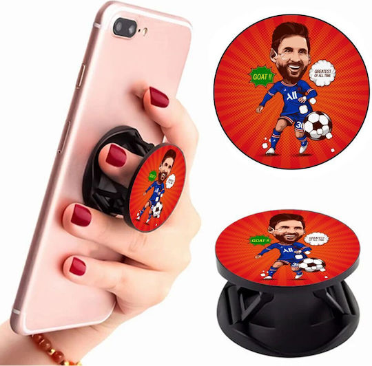 Koupakoupa Pop Socket Handy Lionel Messi Drawing