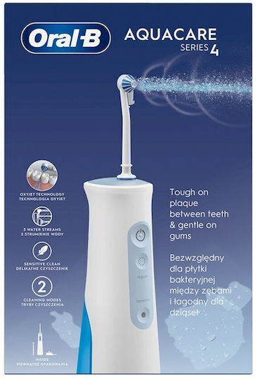 Oral-B AquaCare 4 Воден Иригатор Бял