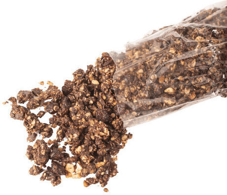 Melasa Emelia Organic Granola Oats Granola with molasses Emelia and cocoa