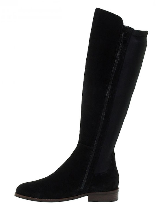 Viguera Leder Damenstiefel Schwarz