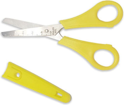 Logigraf Children's Scissors 13.5cm with Metallic Blade Yellow