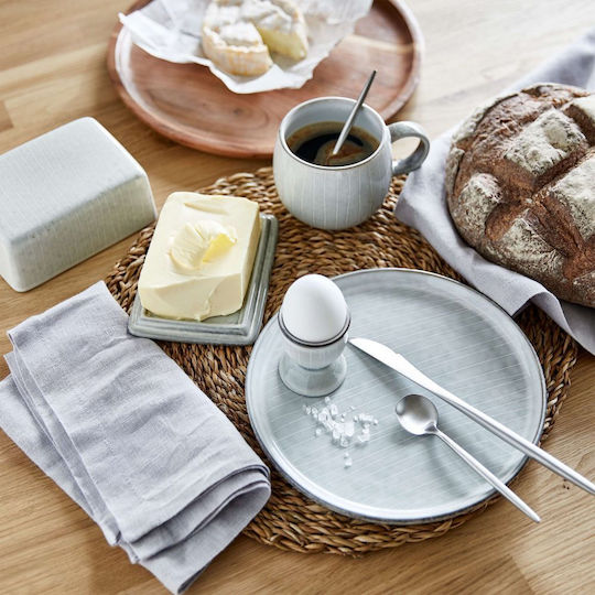 Butlers Съд за масло Керамика Сив 1pcs