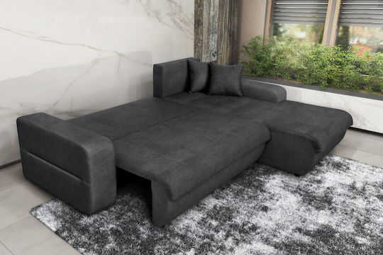Virginia Ecke Sofa Sofa mit Rechte Ecke & Stauraum Gray 246x190cm