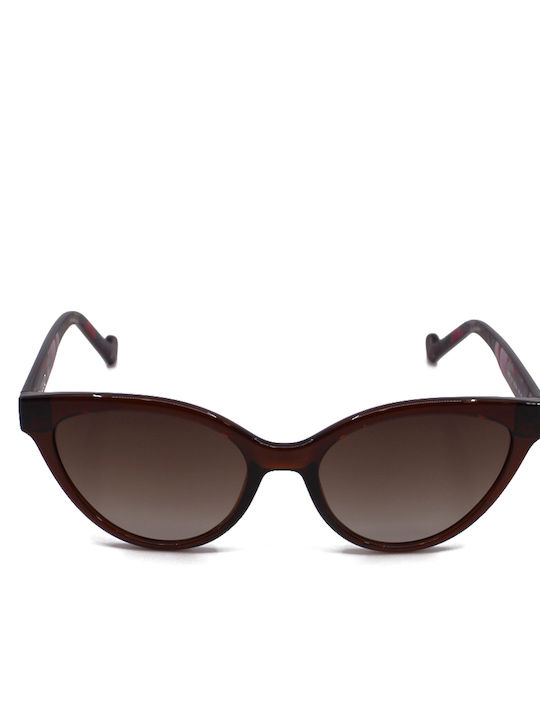 Liu Jo Sunglasses with Brown Frame and Brown Gradient Lens LJ745S-210