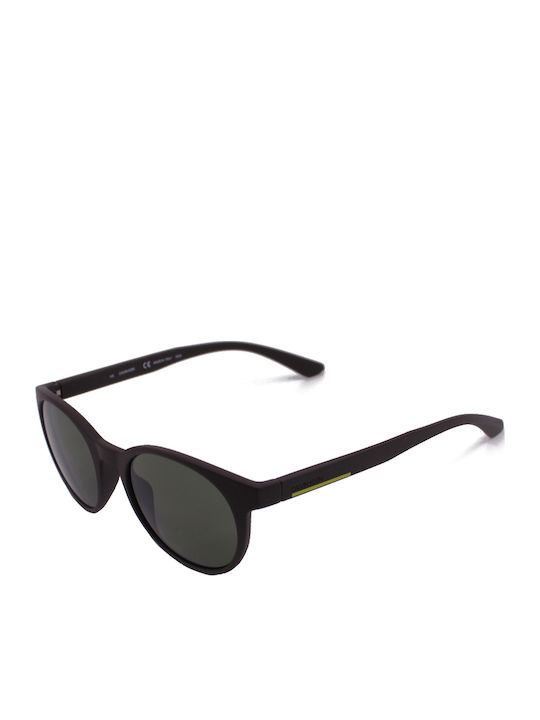 Calvin Klein Unisex Γυαλιά Ηλίου με Καφέ Κοκκάλινο Σκελετό και Καφέ Φακό CK20543S 210