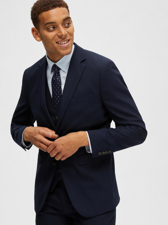 Зима Мъжко сако navy blue