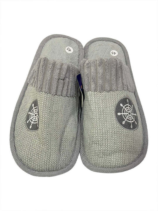 Ustyle Men's Slipper Gray