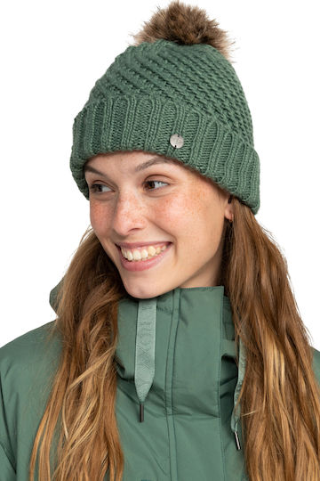 Blizzard Beanie Γυναικείος Σκούφος Πλεκτός σε Χακί χρώμα
