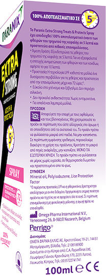 Paranix Extra Strong Lotion Spray for Prevention & Treatment Against Lice 100ml