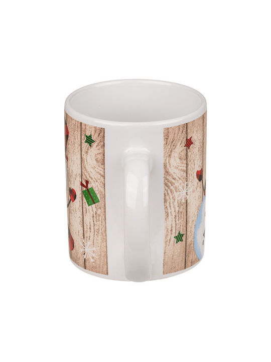 Out of the Blue Weihnachtlicher Becher Keramik Weihnachtsmann 9.5x8cm