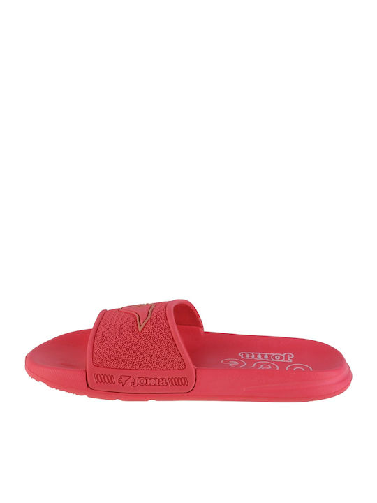 Women's Flip Flops in Fuchsia Color