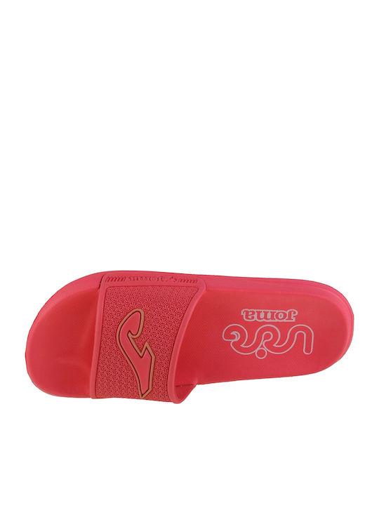 Women's Flip Flops in Fuchsia Color