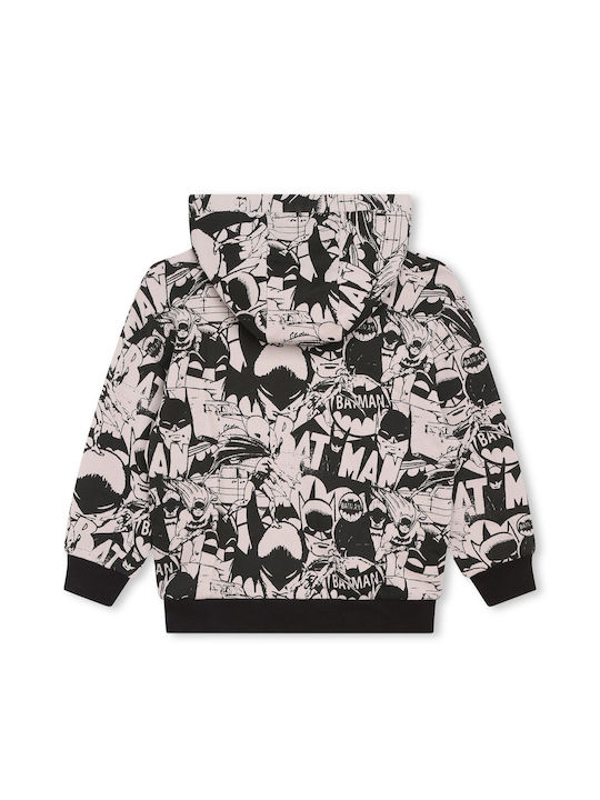 DKNY Kids Cardigan with Hood Black