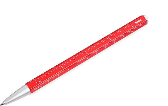 Troika Slimpad Notebook A5 with Pen Holder Red