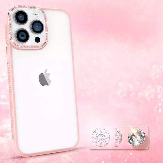Kingxbar Sparkle Series Back Cover Silicone Pink (iPhone 13 Pro Max)