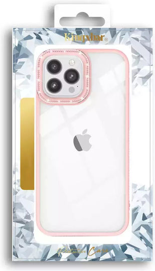 Kingxbar Sparkle Series Back Cover Silicone Pink (iPhone 13 Pro Max)