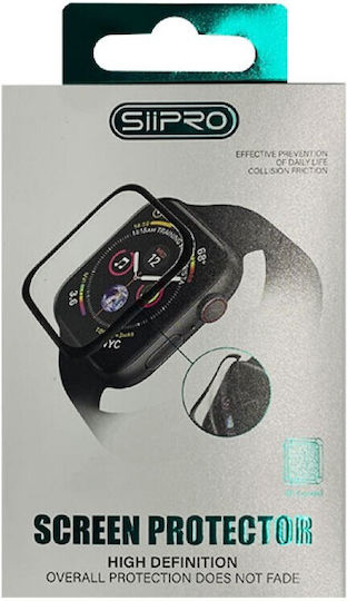 SiiPro Vollflächig gehärtetes Glas für das Apple Watch 40mm,Apple Watch 4/5/6/SE 40mm 1Stück