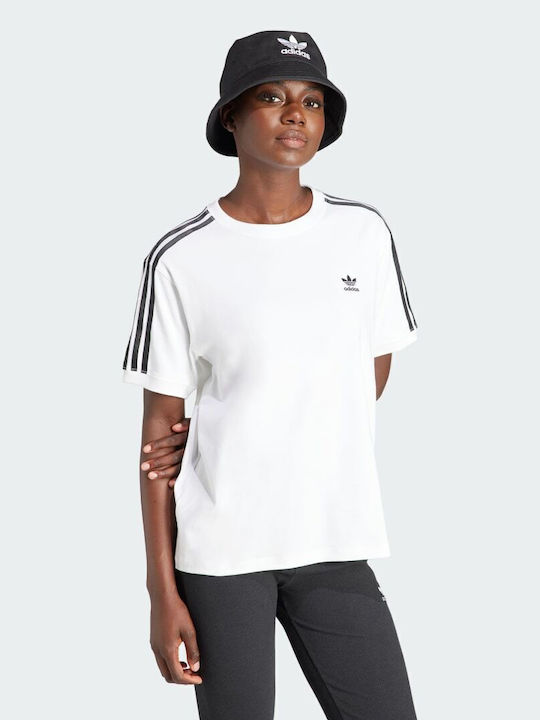 Originals Women's Athletic T-shirt Striped White