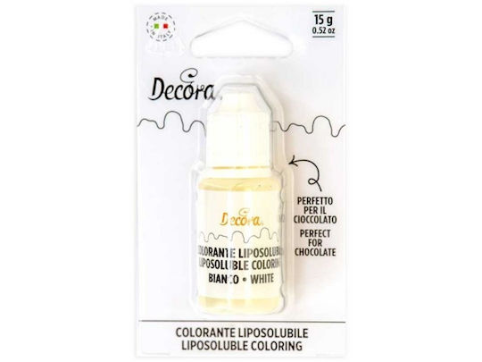 Decora Χρώμα Ζαχαροπλαστικής Μαύρο 15gr